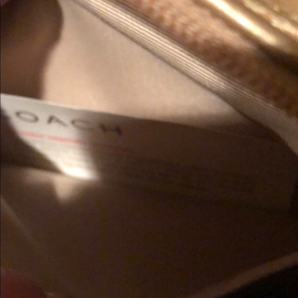 Coach Gold Mini Purse! - Picture 6 of 6